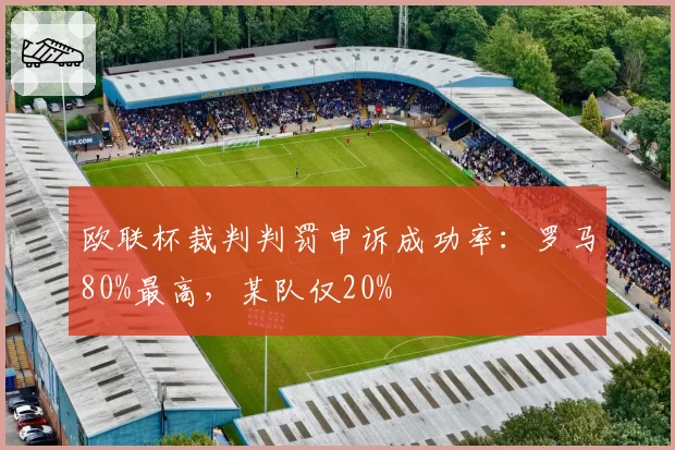 欧联杯裁判判罚申诉成功率：罗马80%最高，某队仅20%